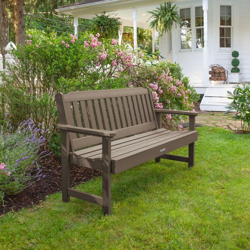 HIGHWOOD Lehigh 5-foot Eco-friendly Synthetic Wood Garden Bench