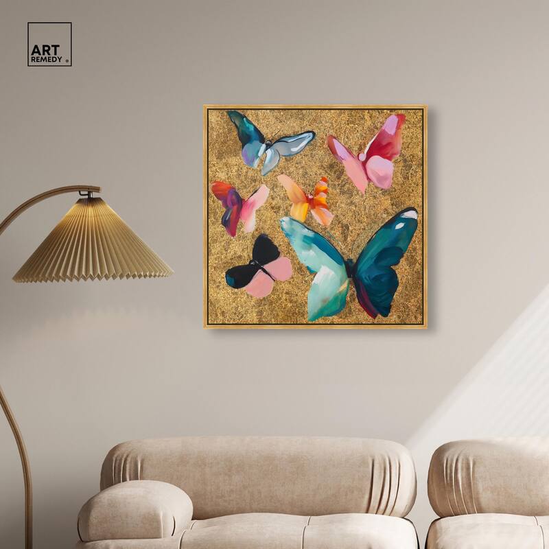 Spectrum of Wings Canvas by Art Remedy