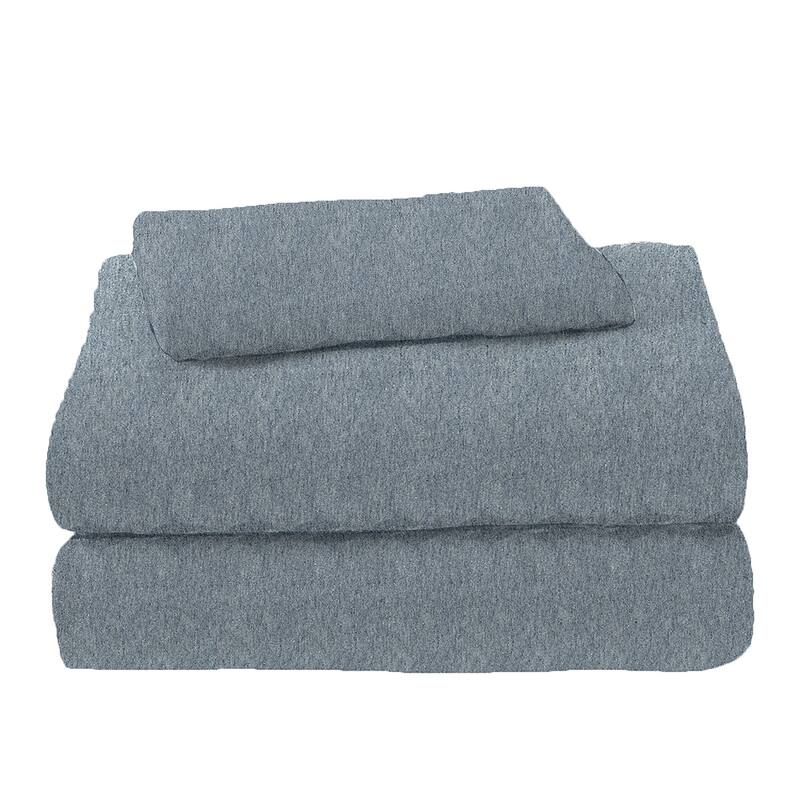 Soft Tees Luxury Jersey Knit Bed Sheet Set