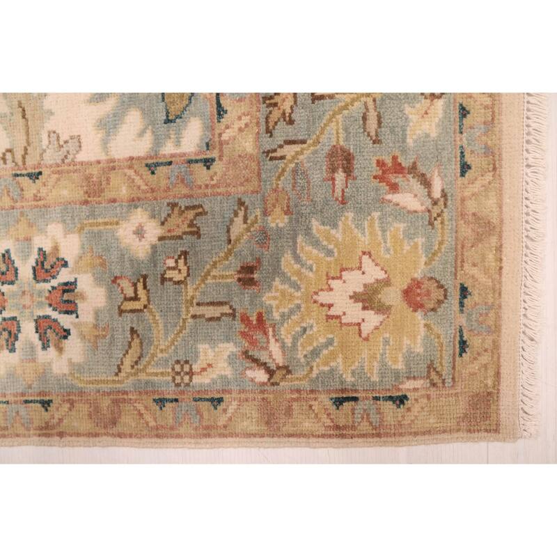 ECARPETGALLERY Hand-knotted Jules Serapi Ivory Wool Rug - 5'11 x 9'2