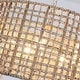 preview thumbnail 38 of 46, 5 - Light Dimmable Drum Chandelier Natural Rattan Bohemian & Coastal Pendant - 18.9 in