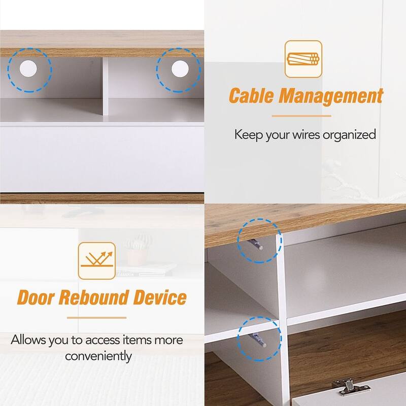 70.8'' L Modern TV Stand for 80-inch TVs