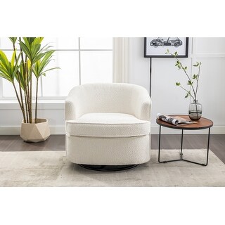 West elm swivel barrel chair sales
