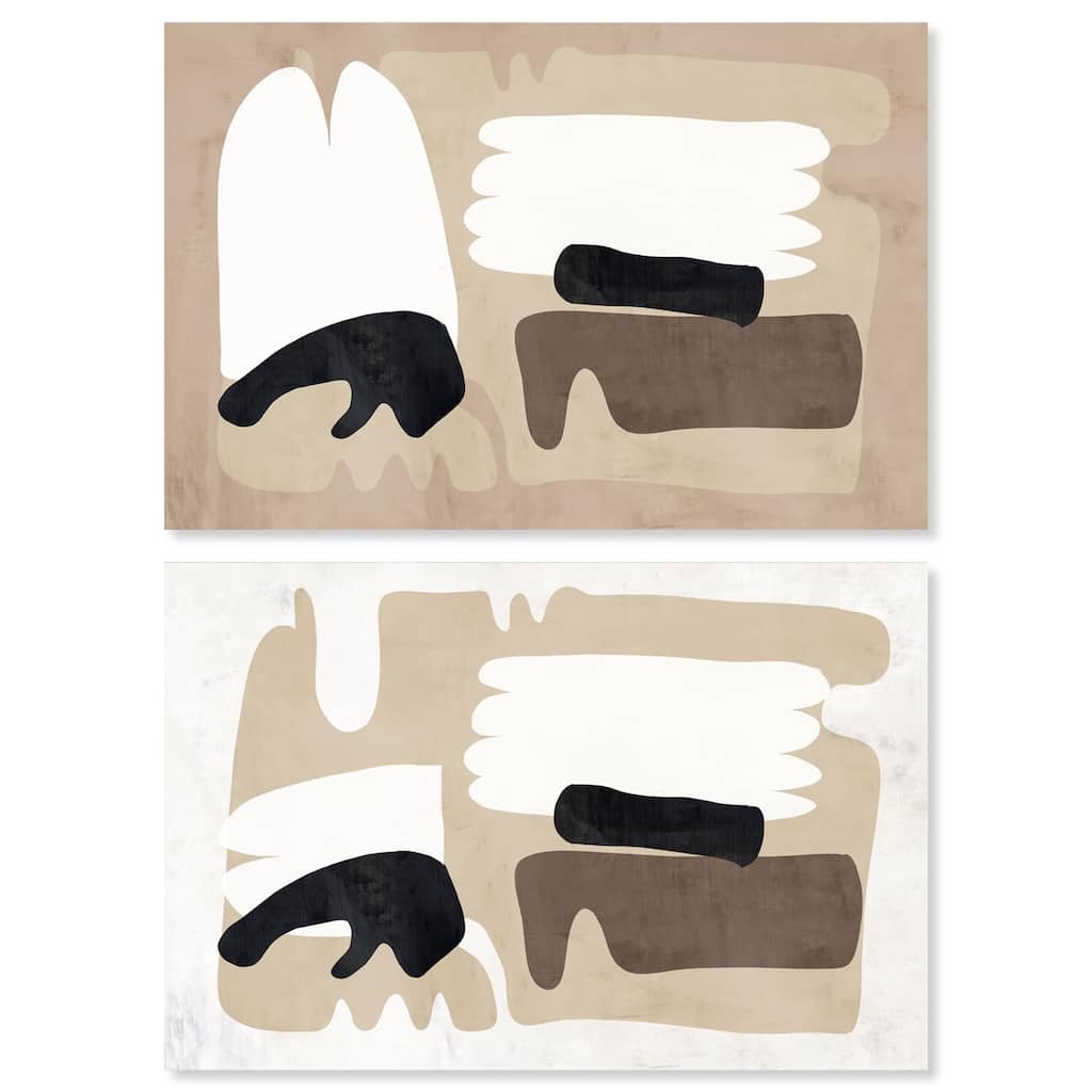 Sandera Set Canvas Set of 2 by Art Remedy, Gallery Wrapped
