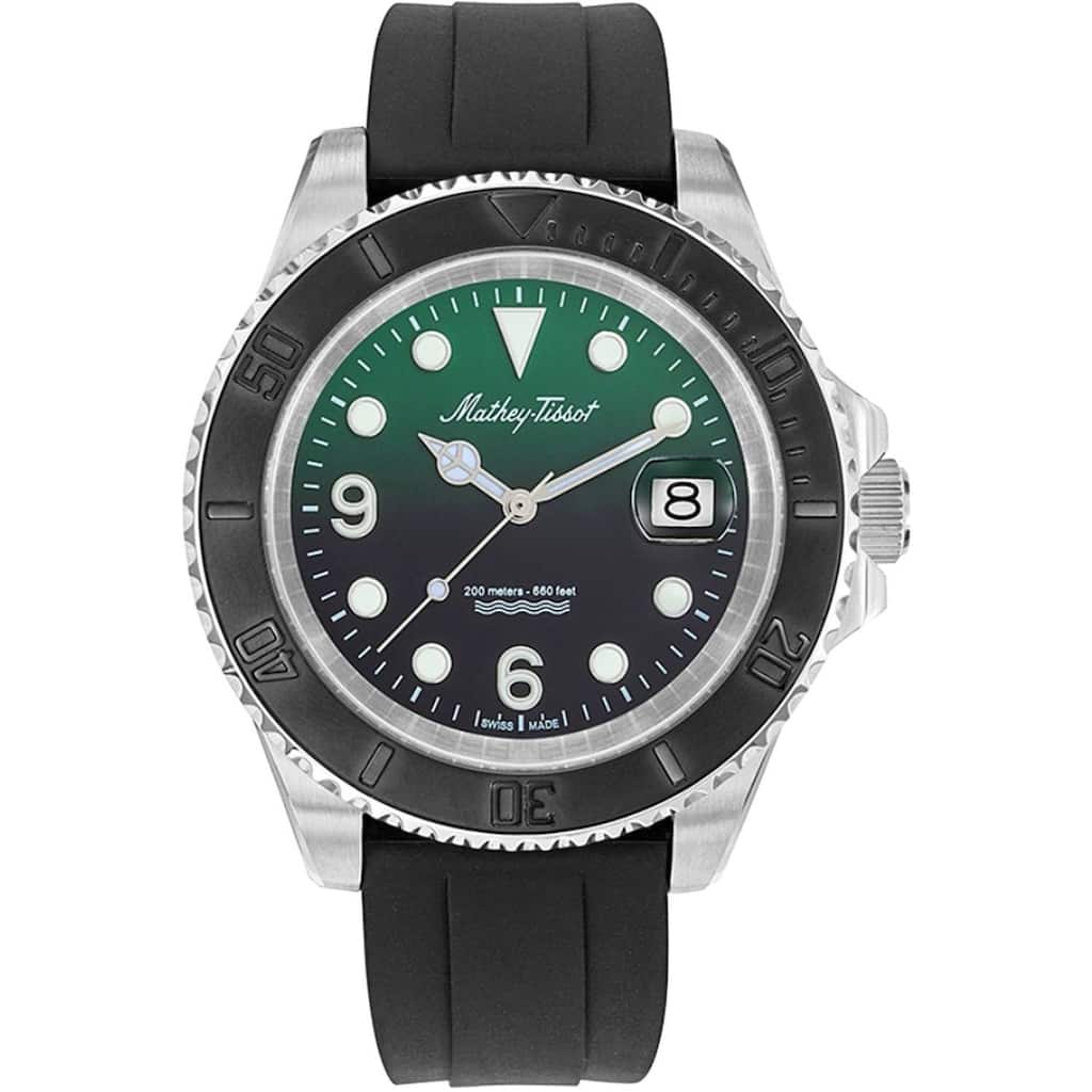 Mathey Tissot Men's Mathy Design Green Dial Watch - H909AV - One Size