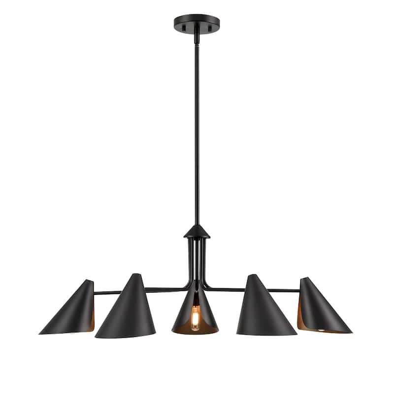 Millennium Lighting 99005 Warhol 5 Light 34" Wide Chandelier