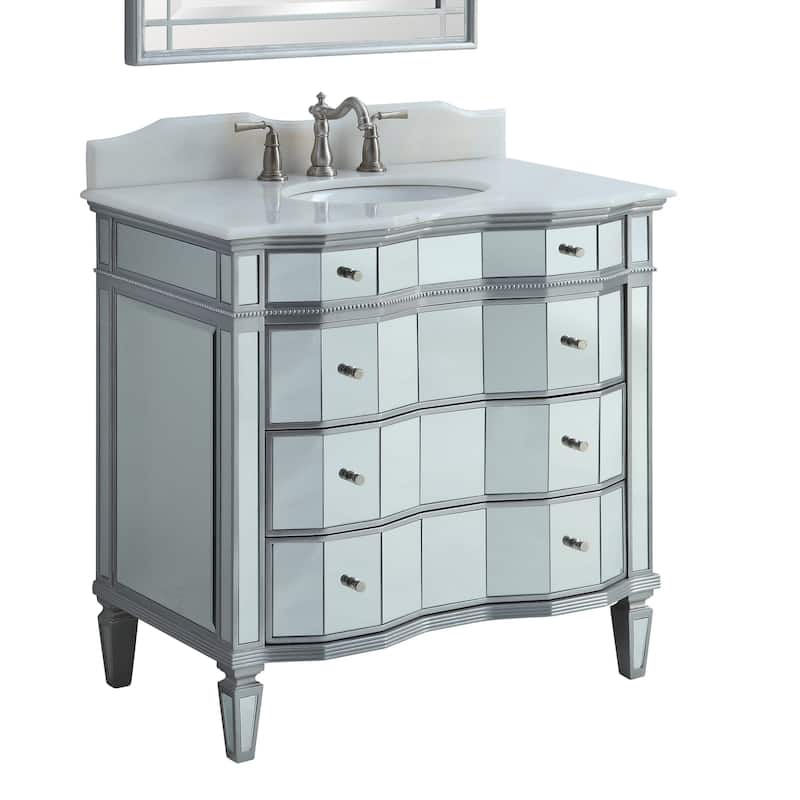 36" Asselin Bathroom Sink Vanity
