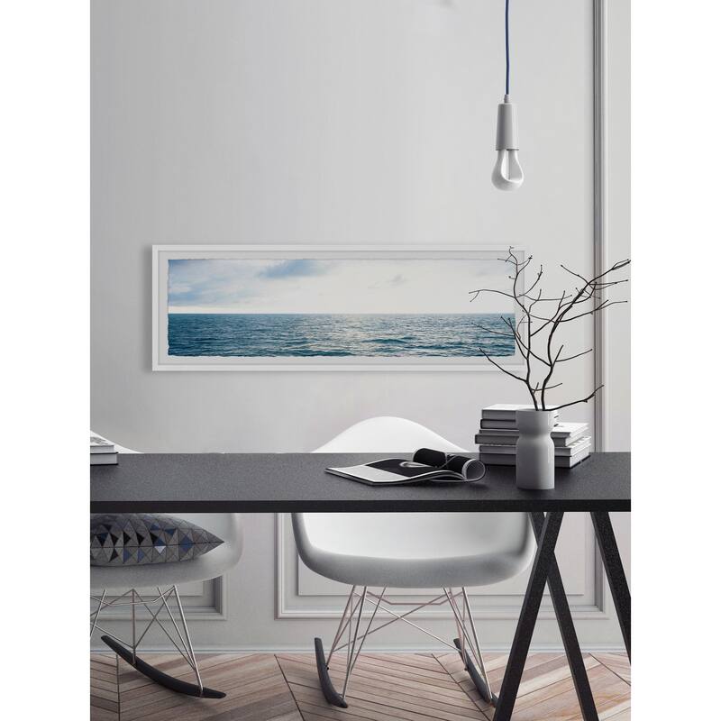 'Dive Into the Ocean' Framed Painting Print