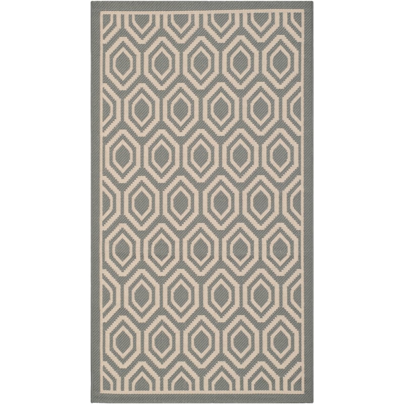 SAFAVIEH Courtyard Carolee Indoor/ Outdoor Patio Backyard Rug