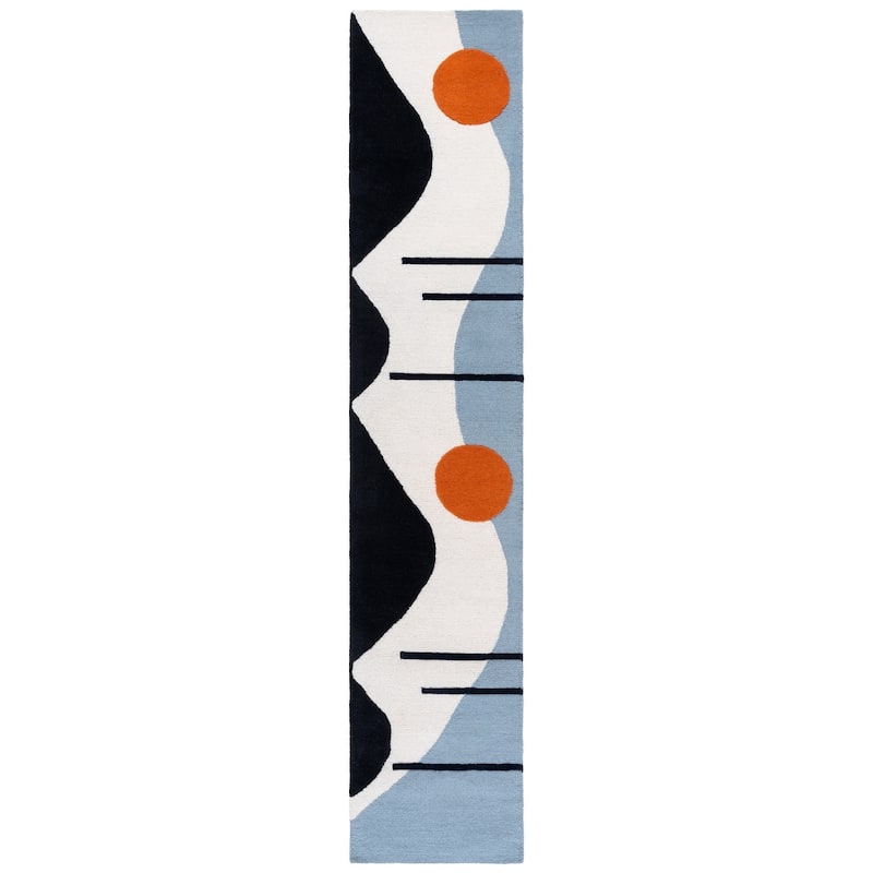 SAFAVIEH Handmade Rodeo Drive Mya Mid-Century Modern Wool Rug