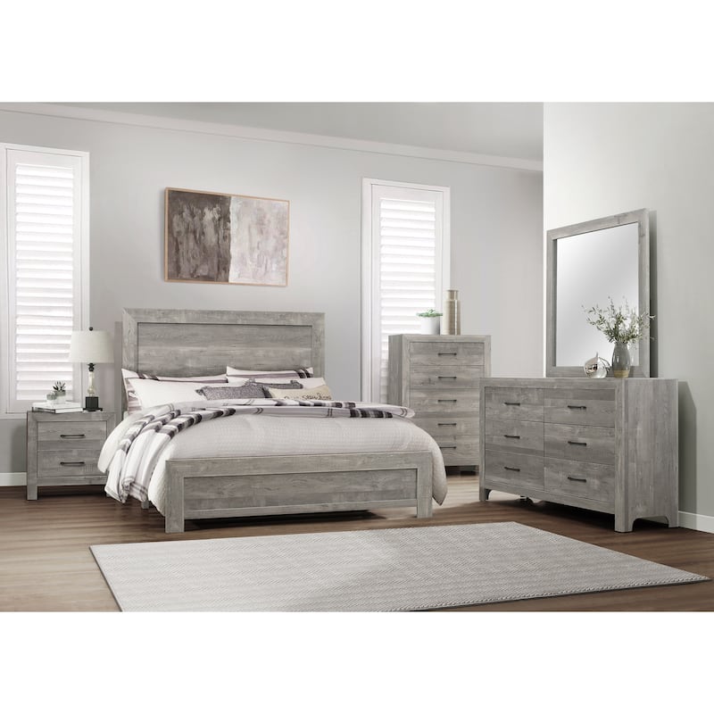 Dresser of 6x Drawers Wooden Bedroom Furniture
