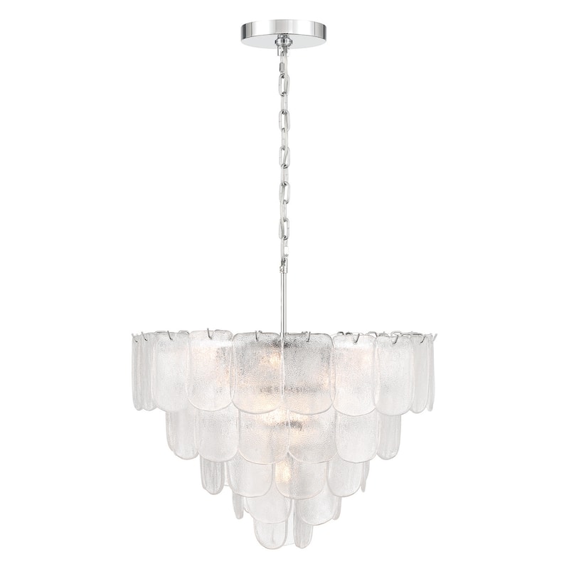 Artcraft Bianca Chandelier - Polished Nickel