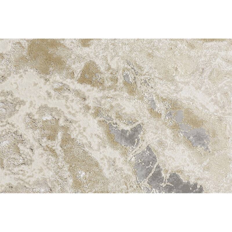 Soqu Abstract Modern Non Skid Woven Area Rug By HomeRoots - 8' x 10'