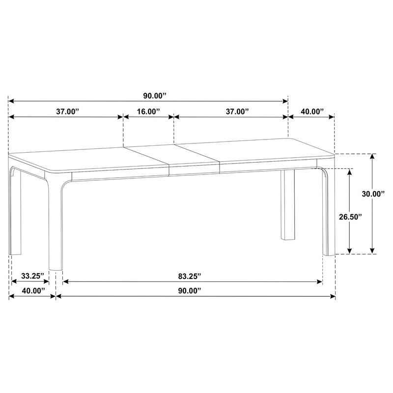 Solano Extension Table Dining Set Weathered Mango
