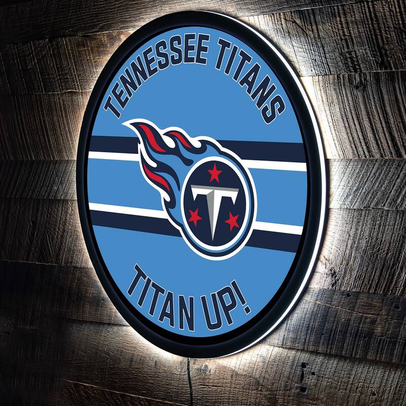 Tennessee Titans LED Lighted Sign - Blue