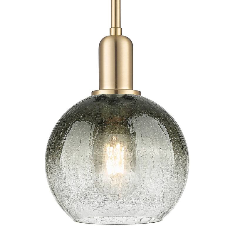 Innovations Lighting 716-1S-G483-8SL Brookhaven Globe 8" Wide Mini - Champagne Bronze