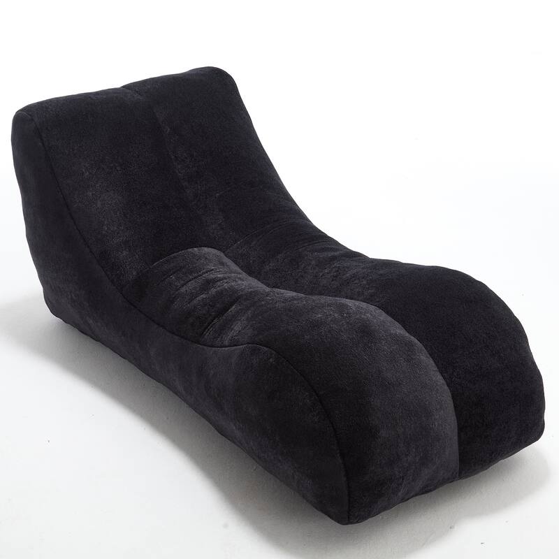 Modern Creative Bean Bag Chair Curves Lazy Sofa for Living Room Bedroom Lounge