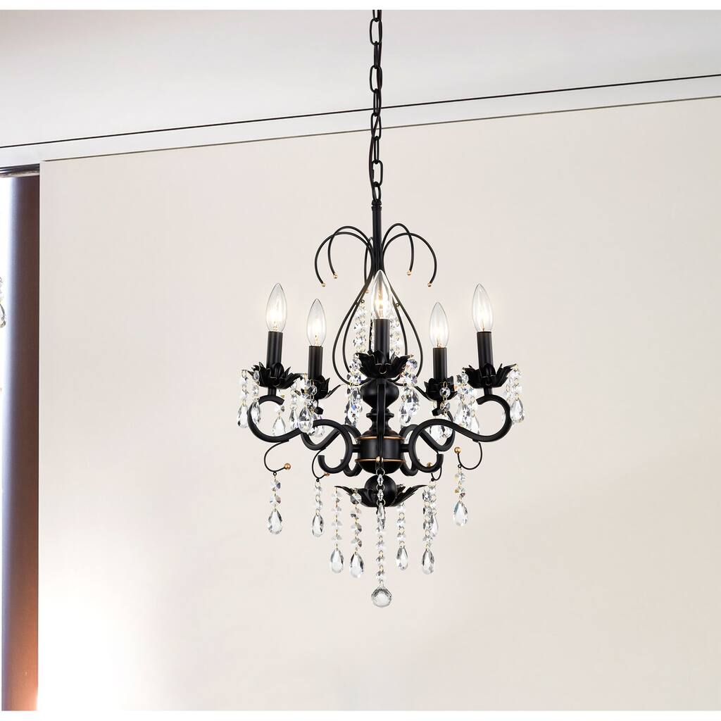 Classic Vintage Crystal Candle Chandeliers Lighting