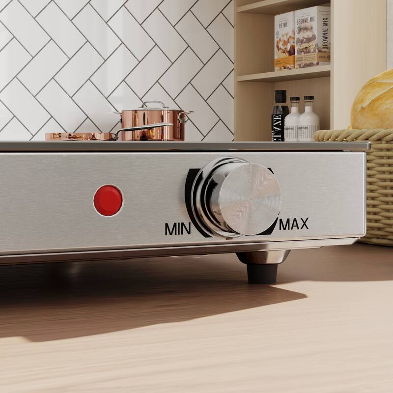 HOMCOM Electric Warming Tray with Adjustable Temperature, Food Warmer, Buffets,Black