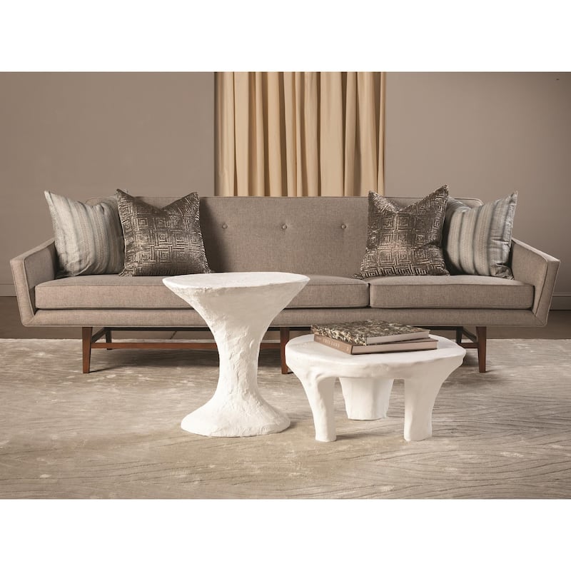 Primitive Accent Table-Soft White