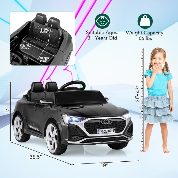 Gymax 12V Kids Ride On Car w/Remote Control 4 Wheels Gymax 12V Kids Ride On Car w/Remote Control 4 Wheels
