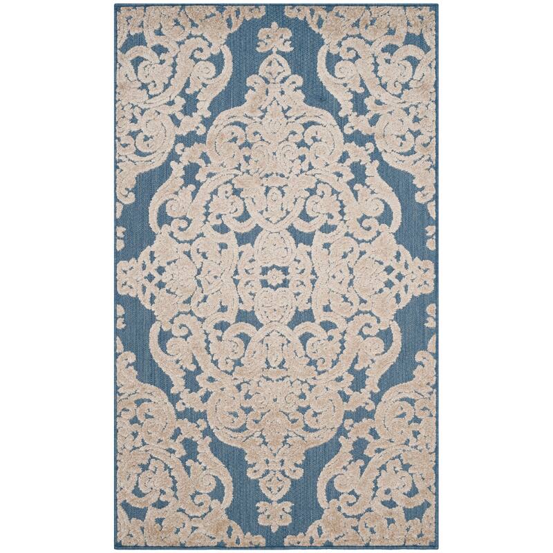SAFAVIEH Monroe Theola Modern Indoor/ Outdoor Waterproof Rug