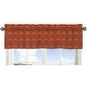 preview thumbnail 1 of 4, Boho Arrow Window Curtain Valance - Ivory Burnt Orange Off White Modern Farmhouse Southwest Shabby Chic Neutral Bohemian Diamond