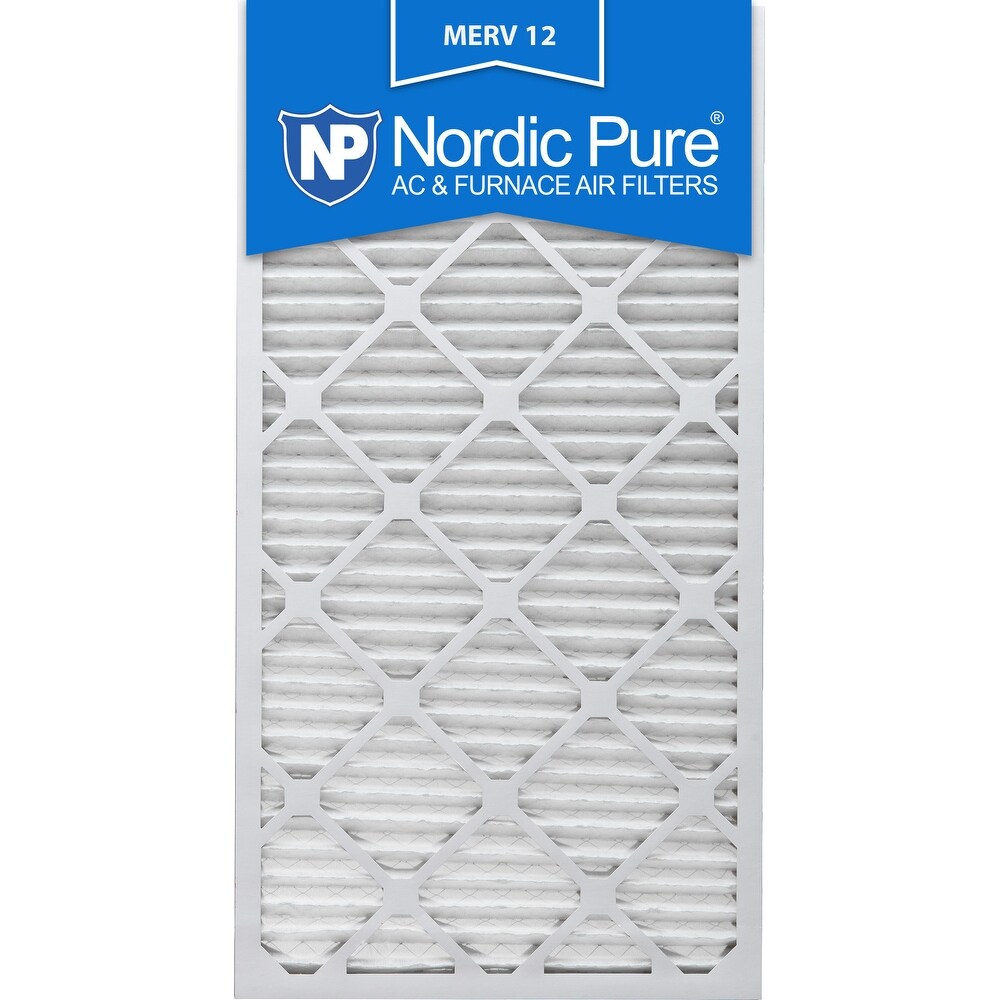 Nordic pure merv 12 pleated ac furnace sales air filters