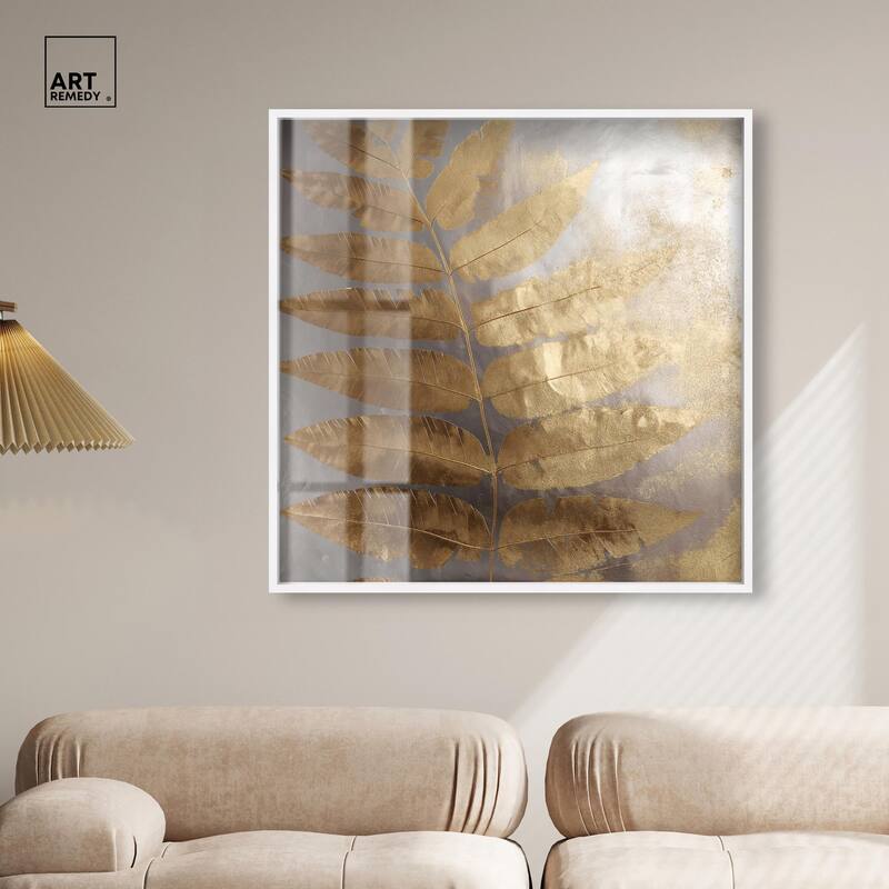 Golden Canopy (II) Shadowbox by Art Remedy
