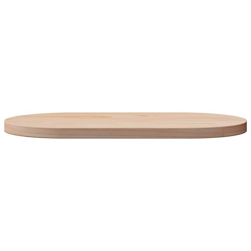 vidaXL Table Top Natural Solid Pine Wood Medium Durable Table Top