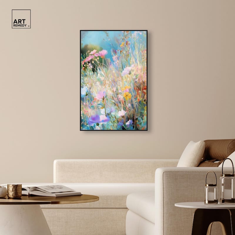 Cosmos Cascade Canvas by Art Remedy