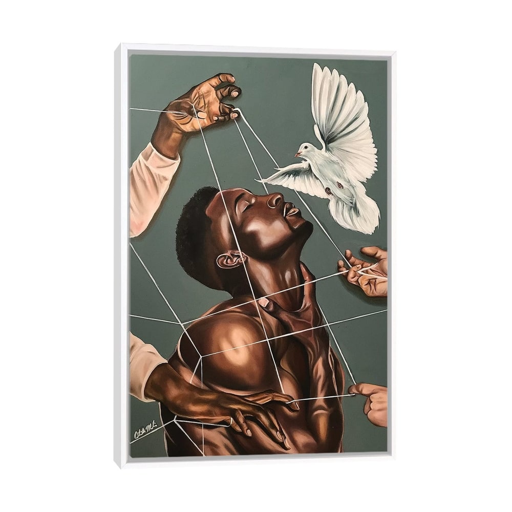 iCanvas "Spiritual Warfare" by Stina Aleah Framed Canvas Print