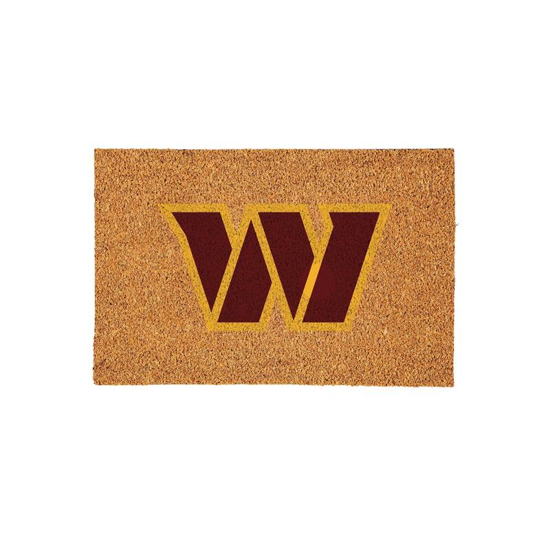 Washington Commanders Full Color Indoor/Outdoor Coir Mat