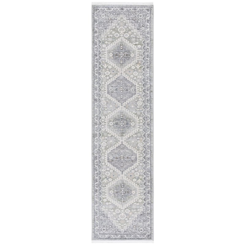SAFAVIEH Lauren Ralph Lauren Krimhild Rug - 2' x 8' Runner - Grey/Sage