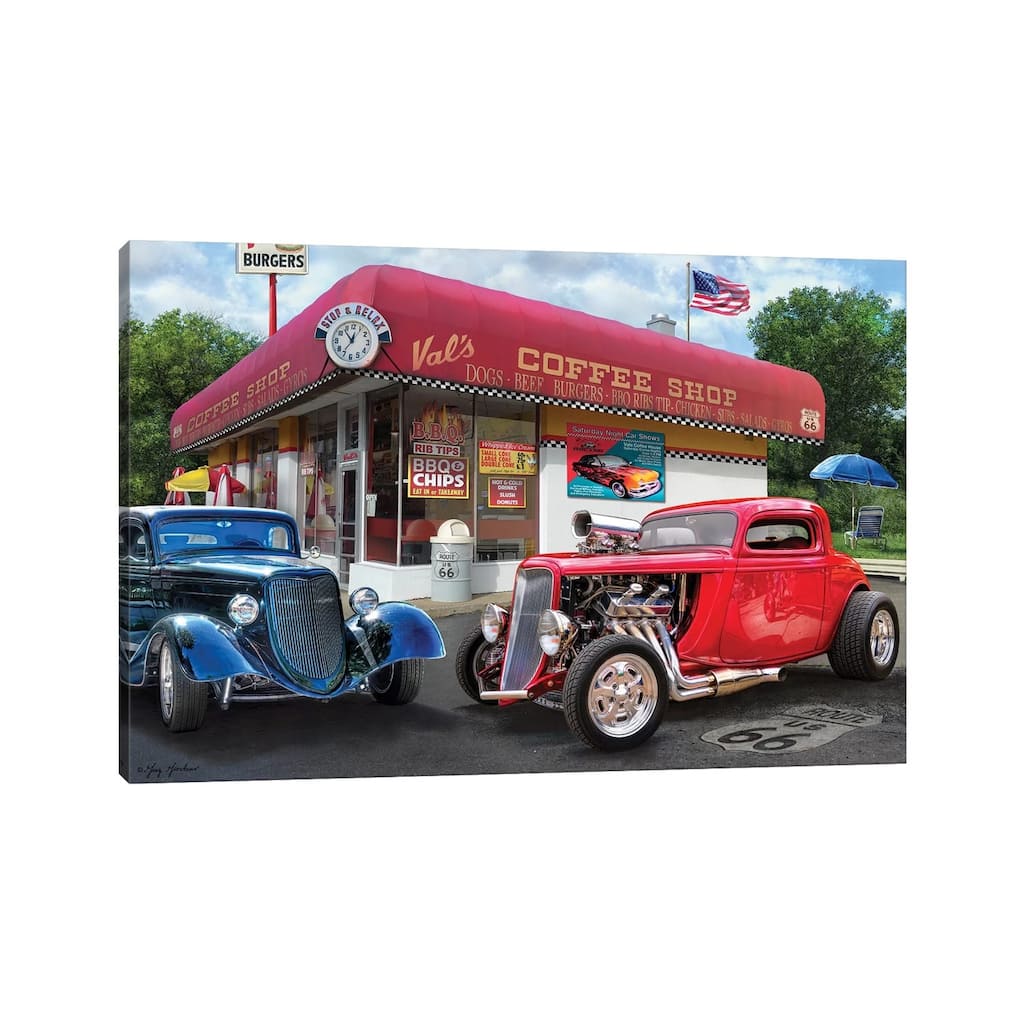 iCanvas "Vals Nostagic America" by Greg & Company Canvas Print