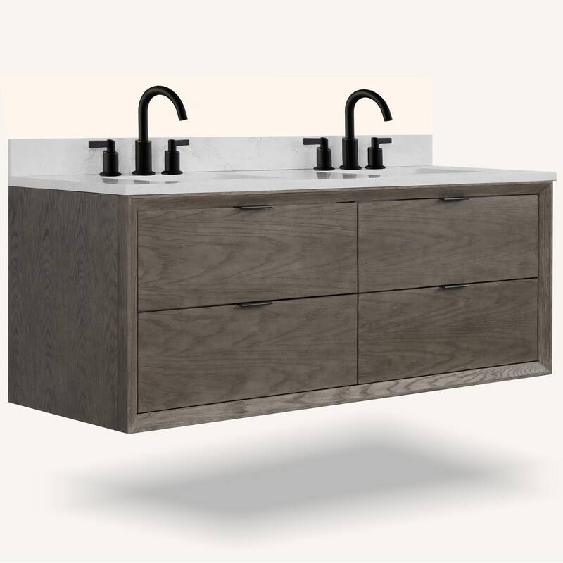 Legion Furniture WH25 Solid Wood Contemporary Bathroom Vanity with 1" thick Artificial top
