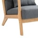 preview thumbnail 45 of 83, 2 Set Mid Century Modern Upholstered Accent Chair