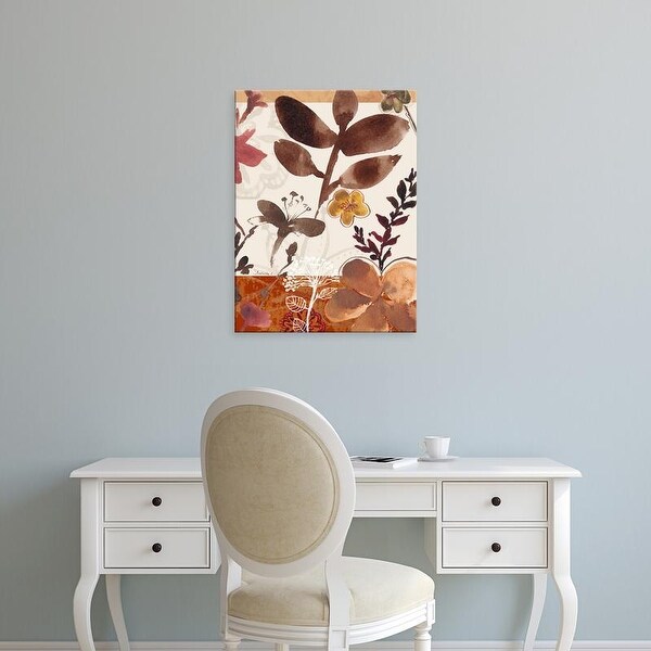 Easy Art Prints Marietta Cohen's 'Modern Flowers II' Premium Canvas Art