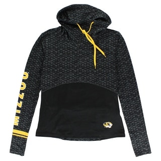 Colosseum Womens Missouri Tigers Funnel Neck Pull-Over Sweater