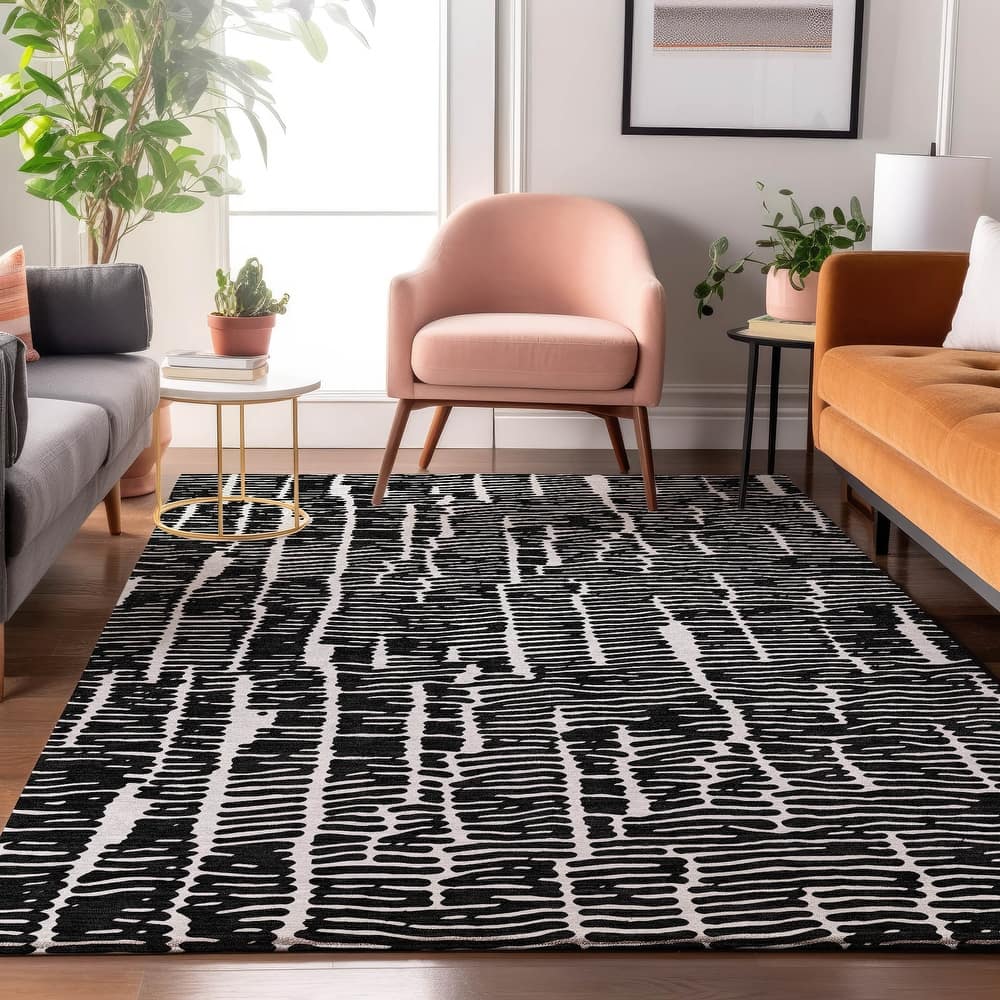 Premium Washable Super Soft Modern Glam Mayfield Rug