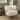 Mid Century Design Cream-White Chenille Living Room Accent Chair with Nailhead Trim