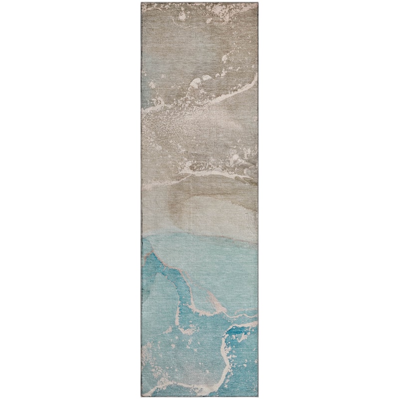Premium Washable Super Soft Abstract Flow Contemporary Mayfield Rug