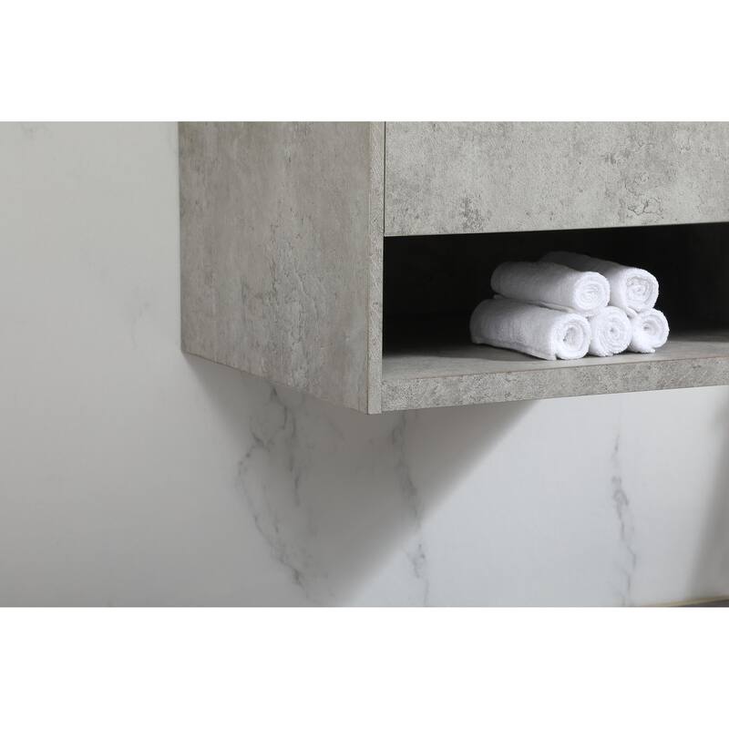 Brush 24 - 30 Inch Single Bathroom Vanity