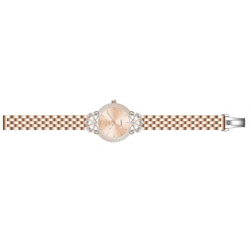 Invicta Women's 69108 Wildflower Quartz PC21S Copper Dial Watch - Rose Gold