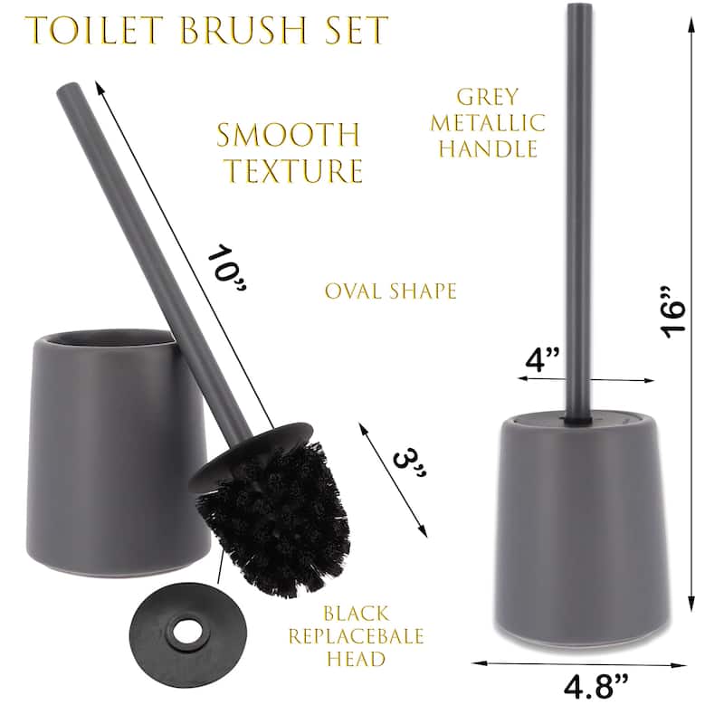 SMOOTH Collection of Bathroom Accessories up to 4 Pieces.