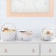 preview thumbnail 5 of 11, 3-Pack Nested Fabric Storage Bins with Handles Cappuccino