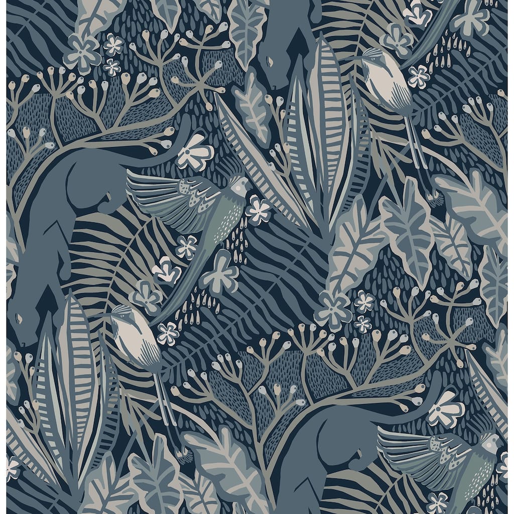 Pip & Lo Blues Poise Peel & Stick Wallpaper