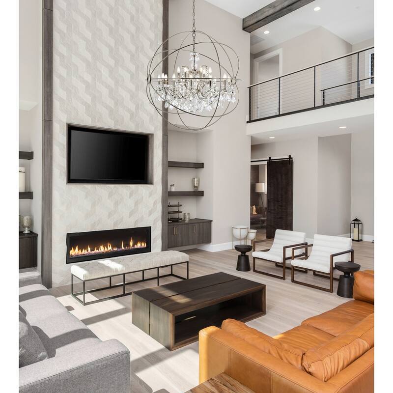 Somette Durham Collection Polished Nickel Gyro Pendant Lamp