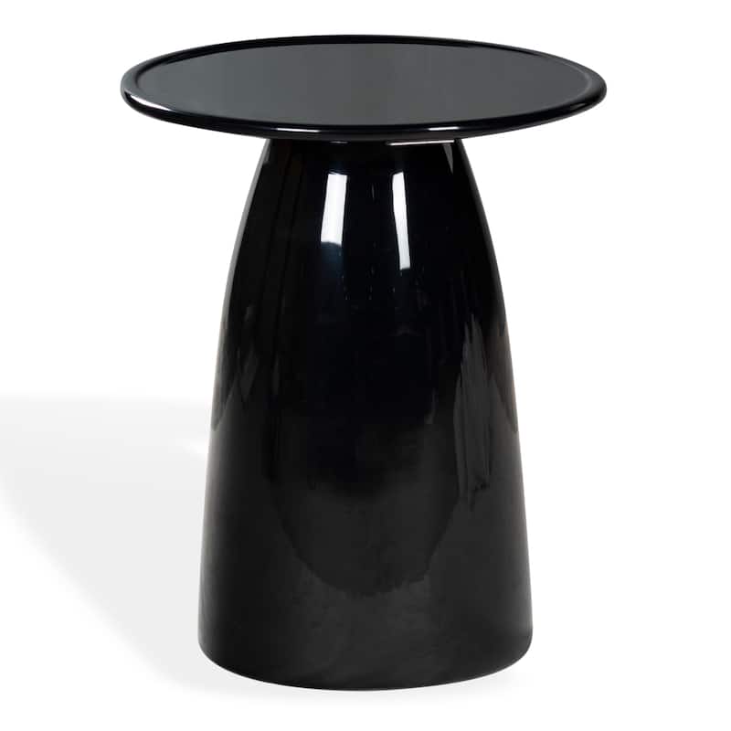 SAFAVIEH Couture Stephan Concrete Accent Table - 18"W x 18"D x 22"H
