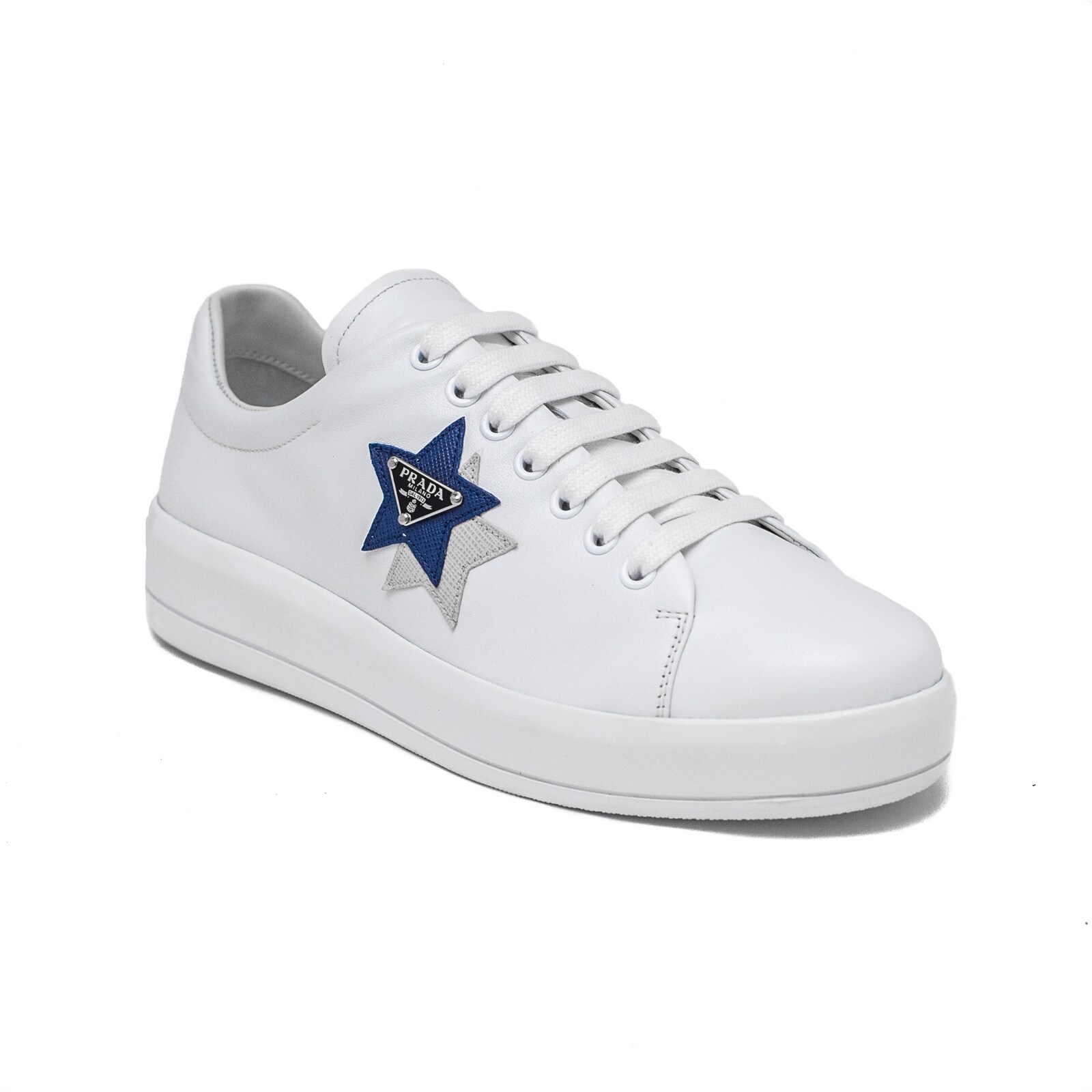 white prada trainers womens
